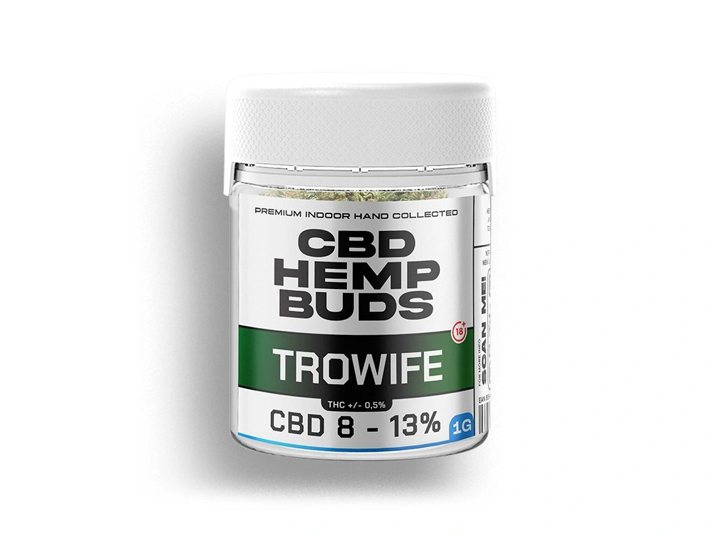TroWife hemp flower with CBD